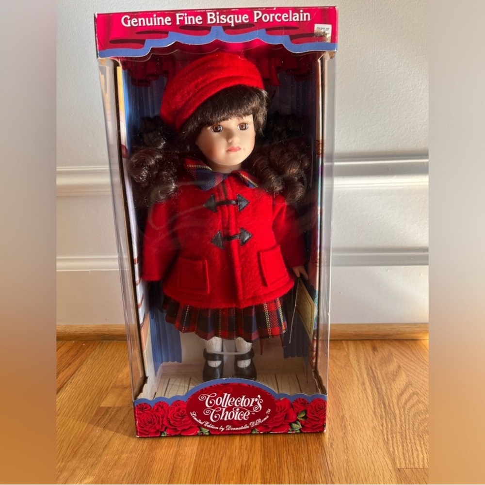 Vintage Collector’s Choice Porcelain Doll – Limited Edition Donnatella De Roma